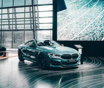 BMW 8-serie 2-door coupe grey